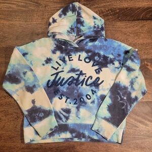 Justice Tie-Dye Hoodie
